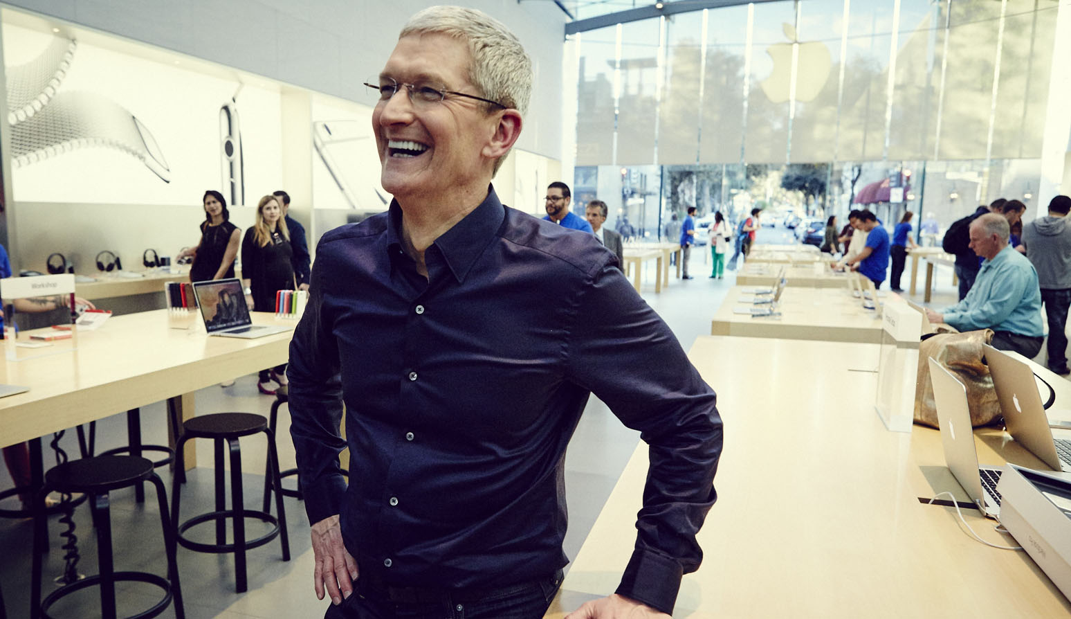 Apple’s Tim Cook leads different